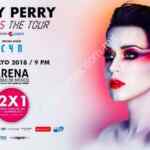 2x1 en boletos para Katy Perry en Arena Ciudad de México