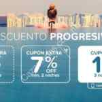 Cupones Hoteles.com del 5% al 11% de descuento en estancias desde 1 noche