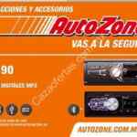 En AutoZone auto estéreos digitales MP3 desde $499 pesos