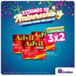En Farmacias Unión 3x2 en atigripales Advil Max