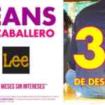 En Suburbia 30% de descuento en todos los jeans para caballero Lee