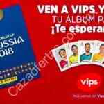 En Vips dona + 2 sobres GRATIS en el intercambio de estampas del album del Mundial Panini