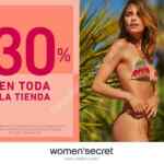 En Womens Secret 30% de descuento en toda la tienda