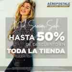 Mid Season Sale Aeropostale: Hasta 50% de descuento en toda la tienda del 29 al 31 de mayo