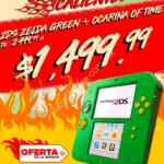 Oferta de la Semana Gamers: 2DS Zelda Green + Ocarina of Time a sólo $1,499