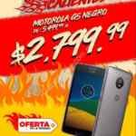 Oferta de la semana Gamers en celulares: Motorola G5 Negro de $5499 a $2799