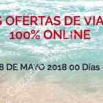 Ofertas Outlet Quiero Viajar 2018 del 14 al 18 de mayo en vuelos, hoteles y paquetes