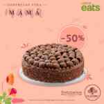Promoción El Globo Día de las Madres: 1,000 pasteles a mitad de precio al pedir por Uber Eats