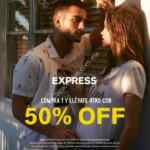 Promoción Express segundo a mitad de precio en tiendas y online hasta el 13 de mayo