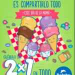 Promoción Helados Dolphy Día de las Madres: 2x1 en todo este 10 de mayo