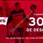 Promoción Levis Hot Sale 2018: Hasta 30% de descuento dependiendo la cantidad de prendas que compres