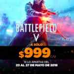 Promoción Preventa Battlefield V en Gamers: Juego para PS4 o Xbox One a sólo $999 si reservas hasta el domingo 27