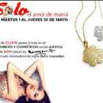 Promoción Sanborns Día de las Madres: Compra $2000 en perfumería y cosméticos y llévate un dije de $699 de regalo