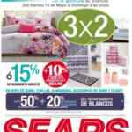 Promoción Sears Quincena de Blancos: 3x2 en ropa de cama, toallas, almohadas, etc