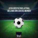 Promoción Toks Final Champions League: 2x1 en bebidas este 26 de mayo