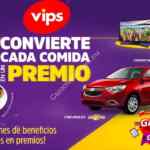 Promoción Vips Ganas o Ganas: platillos y bebidas GRATIS en tu ticket