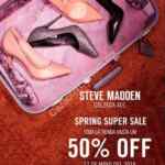 Spring Super Sale Steve Madden Calzada 401: 50% de descuento este jueves 17 de mayo