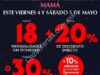 Venta Nocturna Sanborns del Día de las Madres 4 y 5 de mayo 2018