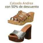 En Amazon hasta 50% de descuento en calzado Andrea seleccionado