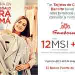 Promoción Banorte: 5% de bonificación + 12 MSI en Sanborns y Sears