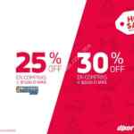 Promoción Dportenis Hot Sale 2018: 25% y 30% de descuento en compras a partir de $1,500
