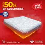 Ofertas Lowes Hot Sale 2018: Descuentos en colchones, pantallas, muebles de baño y más