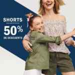 En Old Navy 50% de descuento en shorts para toda la familia