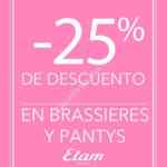 En Liverpool 25% de descuento en brassieres y pantys de la marca Etam este fin de semana