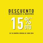 Promoción Forever 21 Día del Maestro: 15% de descuento a estudiantes y maestros del 11 al 15 de mayo