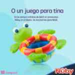 Compra productos Nuby en Liverpool y llévate de regalo pato termómetro o juego para tina