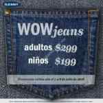 En Old Navy jeans para niños a $199 y para adultos a $299 hoy y mañana