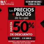 Promoción Veerkamp los precios más bajos de la casa: Hasta 50% de descuento en tienda Mesones y online