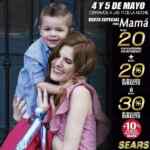 En Sears Venta Especial para mamá 4 y 5 de mayo 2018