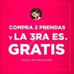 3x2 en tiendas Blue Colash este fin de semana