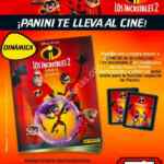 Boletos dobles Gratis para ver “Los Increíbles 2” comprando $100 en productos Panini