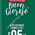 En Italiannis nuevos desayunos Gran Giorno Especiales: 8 desayunos completos a $95 cada uno