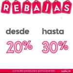 En Kipling Rebajas de un 20% a un 30% de descuento en artículos seleccionados