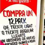 En Mega Soriana docenera de huevo GRATIS en la compra de un 12 pack de cervezas Tecate