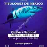 En la Cineteca Nacional entrada gratis a la proyección de "Tiburones de México" hoy 7 de junio en el foro al aire libre