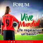 Promoción del Mundial Forum Tlaquepaque: balón de futbol Gratis en compras de $800