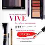 Promoción Bellísima Kiss NY Pro: prueba de maquillaje Gratis y regalo con cualquier compra