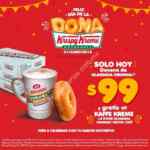 Promoción Día de la Dona Krispy Kreme 1 de junio: Docena de donas a $99 + café GRATIS