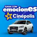 Promoción Emociones Cinépolis 2018: Compra $169 en dulcería y alimentos y obtén 4 entradas 2x1