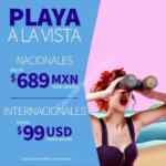 Promoción Interjet Vacaciones de Verano: vuelos a la playa desde $689 y al extranjero desde US$99