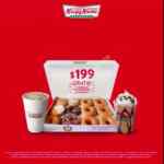 Promoción Krispy Kreme: 2 bebidas Gratis en la compra de una docena compartida