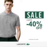 Rebajas Lacoste de hasta 40% de descuento en productos seleccionados