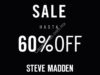 Rebajas Steve Madden: Hasta 60% de descuento