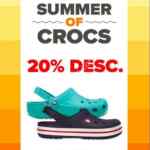 Rebajas de verano Crocs: 20% de descuento en modelos participantes