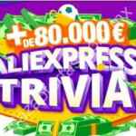 Trivia AliExpress: cupones de descuento GRATIS al responder preguntas [más de €80,000 disponibles]