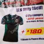 En Chedraui playera oficial de la Selección Mexicana a $180 pesos en la compra de $300 en ropa